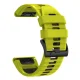 Tech-Protect Iconband Pro strap for Garmin Fenix (51 mm), lime and black
