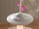 UFO Air Humidifier and Aroma Diffuser with LED Lamp and Remote, White