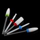 Set of 5 Ceramic Nail Drill Bits for Manicure & Pedicure