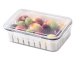 Produce Saver Fridge Organizer with Colander Basket, Clear