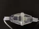 Christmas Tree Lights Extension Cable, Transparent, 5 m