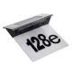 Maclean MCE423 Solar LED House Number Light, IP44, 6000K