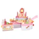 3-Tier Birthday Cake Toy Set with Lights & Music 75 pcs Pink