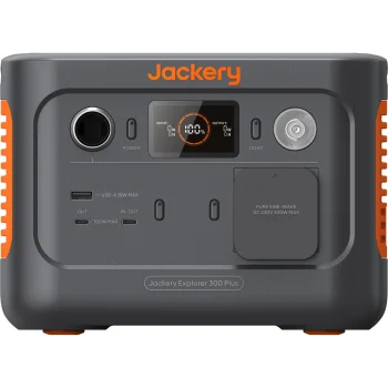Jackery Explorer 300 Plus Portable Power Station, 288Wh, 300W