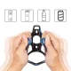 Rockbros FK338 Bicycle Bottle Cage - Black and Blue