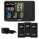 Weather Station with 3 Wireless Outdoor Sensors and Projection Alarm Clock