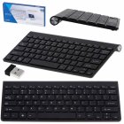 Wireless Bluetooth keyboard for Smart TV and PC, black
