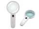 Handheld Magnifying Glass with LED Light 3x 75mm Lens, White