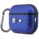 BMW M Carbon Metal Logo Case for Apple AirPods Pro 3, Light Blue