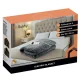 Ruhhy Electric Heated Blanket Throw 180x130cm, 26202, Black