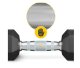 4Fizjo 989 Hex Dumbbell, 7.5 kg, Black