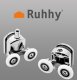 Shower Door Roller Wheels Set, 8 pcs, Ruhhy 22900