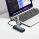 Orico PW3UR25-U3 4-Port USB Hub (3x USB-A 3.0, 1x RJ45 2.5G), 0.5m, Black