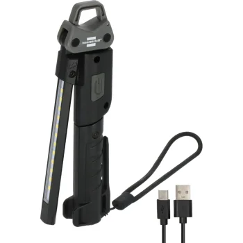Brennenstuhl HL 400 AC Rechargeable LED Hand Lamp, 400 lm, Black