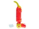 Interactive Children\'s Vacuum Cleaner with Sound and Light, Raspberry