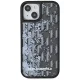 Karl Lagerfeld Liquide Glitter Monogram Gradient iPhone 15 Case - Black