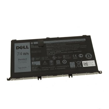 Original Dell 357F9 Notebook Battery 74Wh 11.1V, black