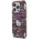 Hello Kitty iPhone 15 Pro Case IML Tags Graffiti, Pink