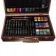 MAALEO Artistic Drawing Painting Set in a Suitcase for Kids, 128 pcs. (paints, pencils, brushes)