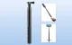 Puluz PU815 Metal Selfie Stick 28-111 cm for Action Cameras