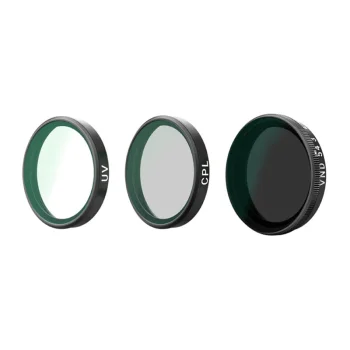 Telesin CPL/VND/UV Filter Set for DJI Osmo Action 6 (3 pcs, S5-FLT-41)