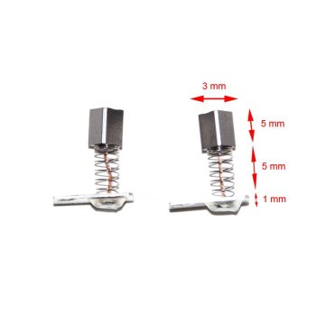 Replacement Brushes for Marathon Champion Nail Drill (Set of 2)