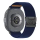 Tech-Protect Nylon Clasp Strap for Samsung Galaxy Watch (40/44/46 mm), Navy Blue