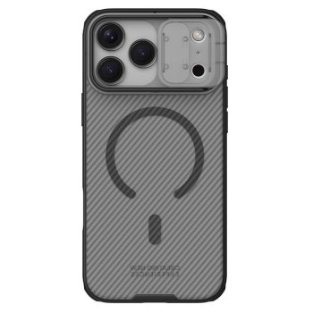 CamShield Pro Magnetic Case IP17 Max Transparent black