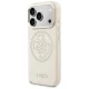 Guess Perforated 4G MagSafe Case for iPhone 17 Pro, Beige