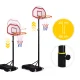 Movepro Freestanding Adjustable Basketball Hoop up to 210 cm