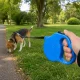 Retractable Tape Dog Leash with Lock, 5m, up to 15kg, Blue