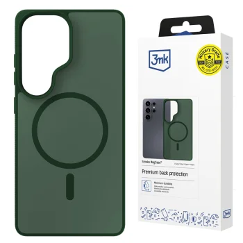 3mk Smoke MagCase for Samsung Galaxy S26 Ultra, Green