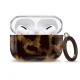 Tech-Protect Lamano Case for AirPods Pro 3, Black and Brown
