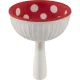 OTOTO Magic Mushroom Kitchen Funnel, White / Red