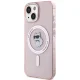 Karl Lagerfeld iPhone 15 Case IML Choupette MagSafe, Pink