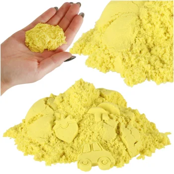 Kinetic Magic Sand 1kg, Yellow