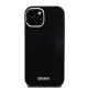 Apple iPhone 14 6.1\'\' DKNY Liquid Silicone Small Metal Logo MagSafe Case Cover, Black