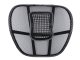 Ergonomic Back Support with Massage Element, Black