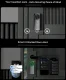 Smart Door Lock with Fingerprint Recognition, Black