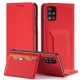 Magnet Card Case Wallet Flip Cover for Samsung Galaxy A13 5G, Red