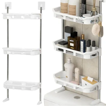 3-Tier Bathroom Shelf, Over the Toilet Storage Rack