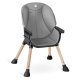 Nukido Tilo Baby High Chair, Grey/Black