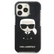 Karl Lagerfeld iPhone 13 Pro / 13 vāciņš Ikonik Karl Melns