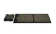 4Fizjo ERGO XL Acupressure Mat with Pillow, Black/Gold