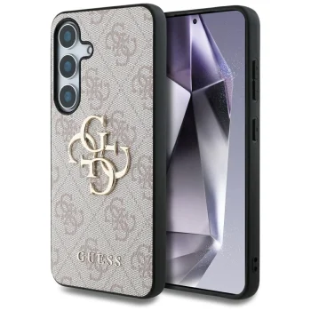 Guess Big 4G Logo Classic Logo Case for Samsung Galaxy S25+, Pink