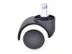 Rubber Office Chair Wheels, Set of 5