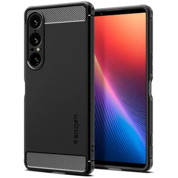 Spigen Rugged Armor Case for Sony Xperia 1 VII, Matte Black