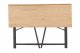 Folding Desk Small Computer Table for Home Office, Modern Oak