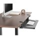 Maclean MC-839 Under-Desk Keyboard Tray, Black
