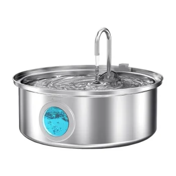 Smart Pet Water Fountain Oneisall PWF-002 7L Stainless Steel Dispenser